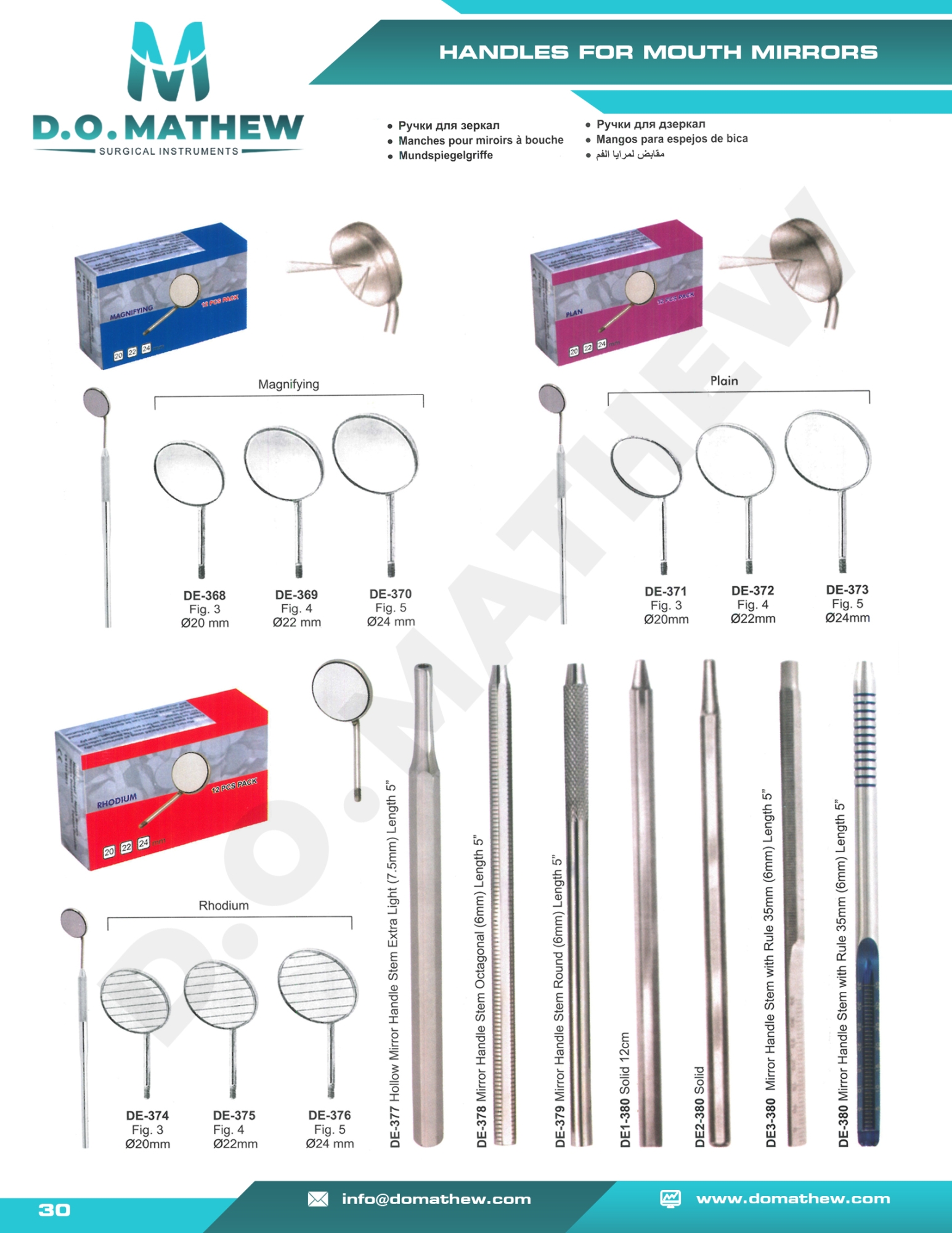  Diagnostic, Probes, Scalers, Filling & Laboratory Instruments